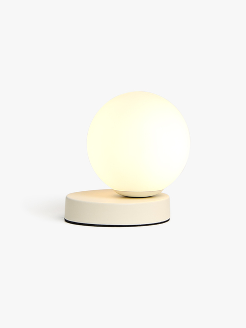Minitude ORB Bordslampa, Cream White