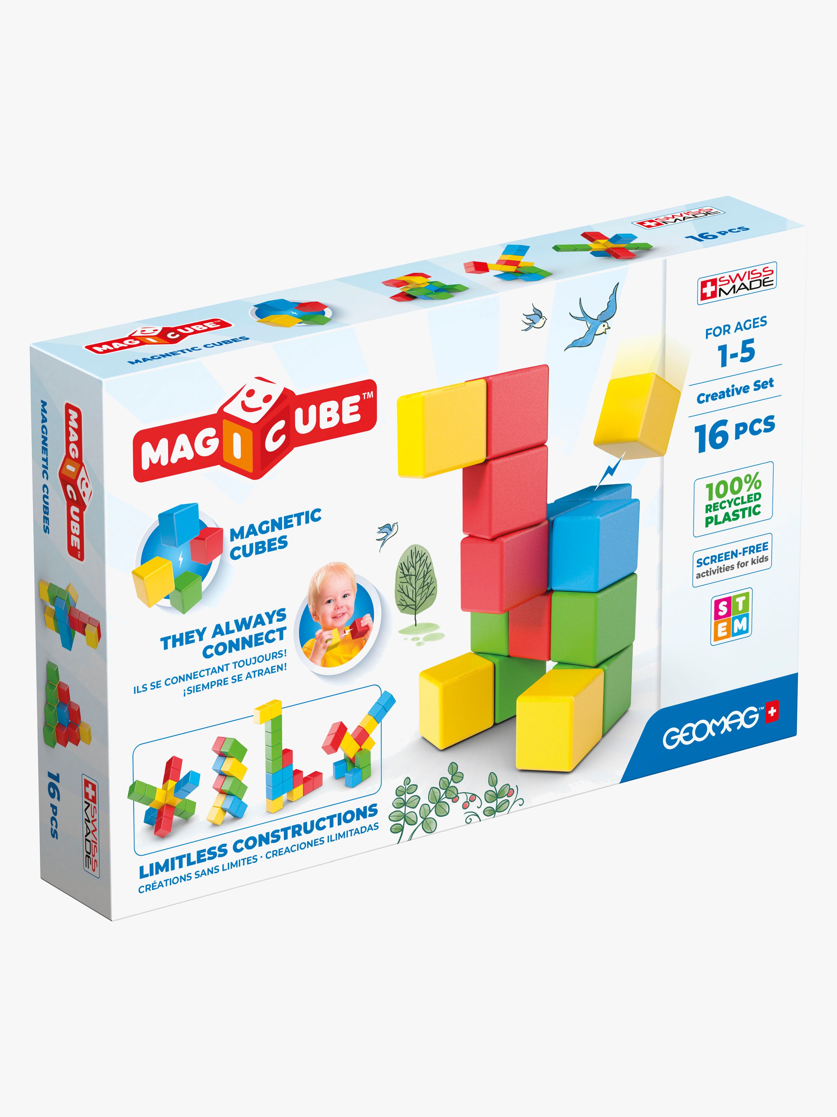 Geomag Magicube Creative Set Byggsats 16 Delar