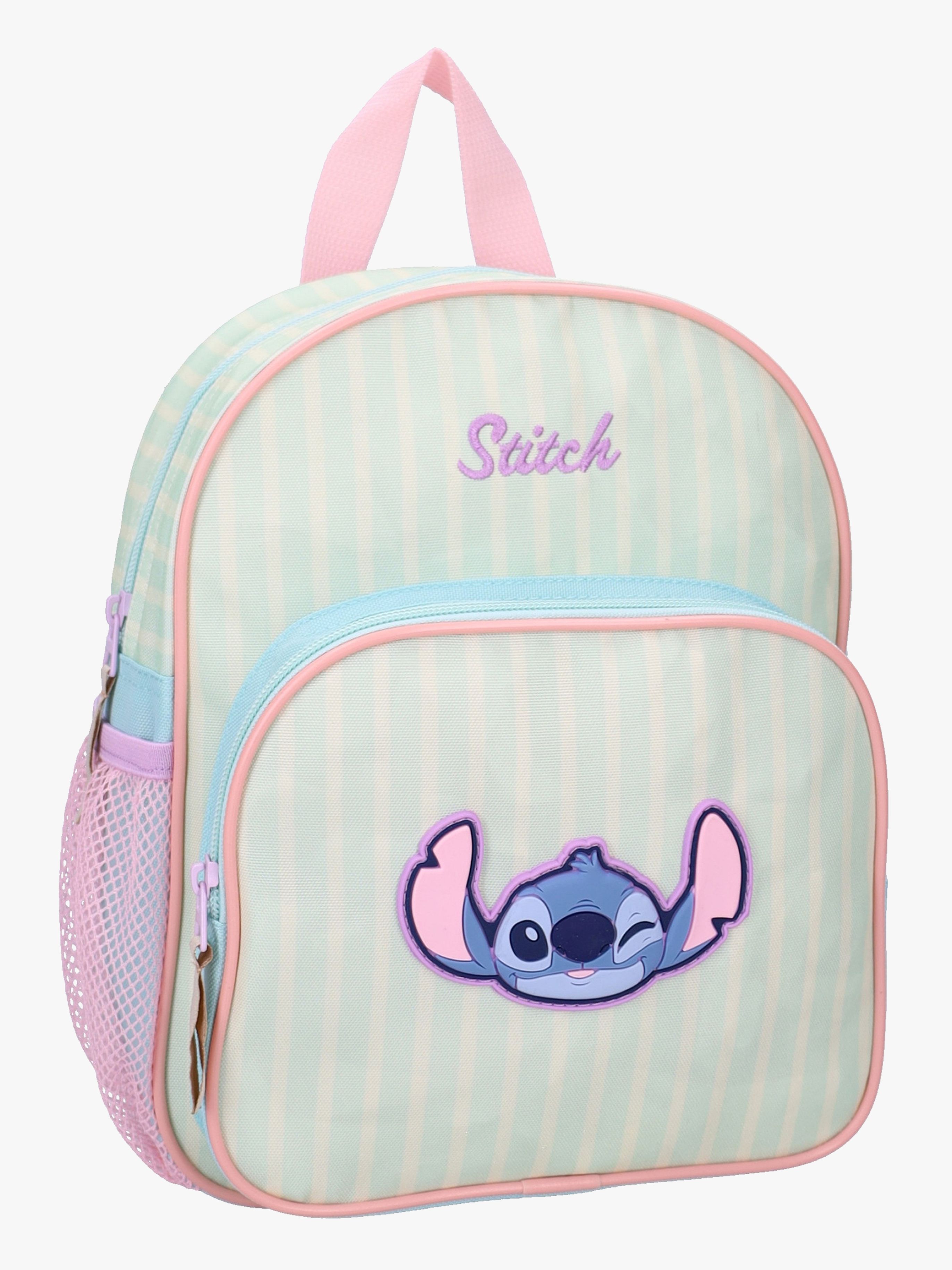 Disney Stitch Ryggsäck Super Stripes 7L, Grön