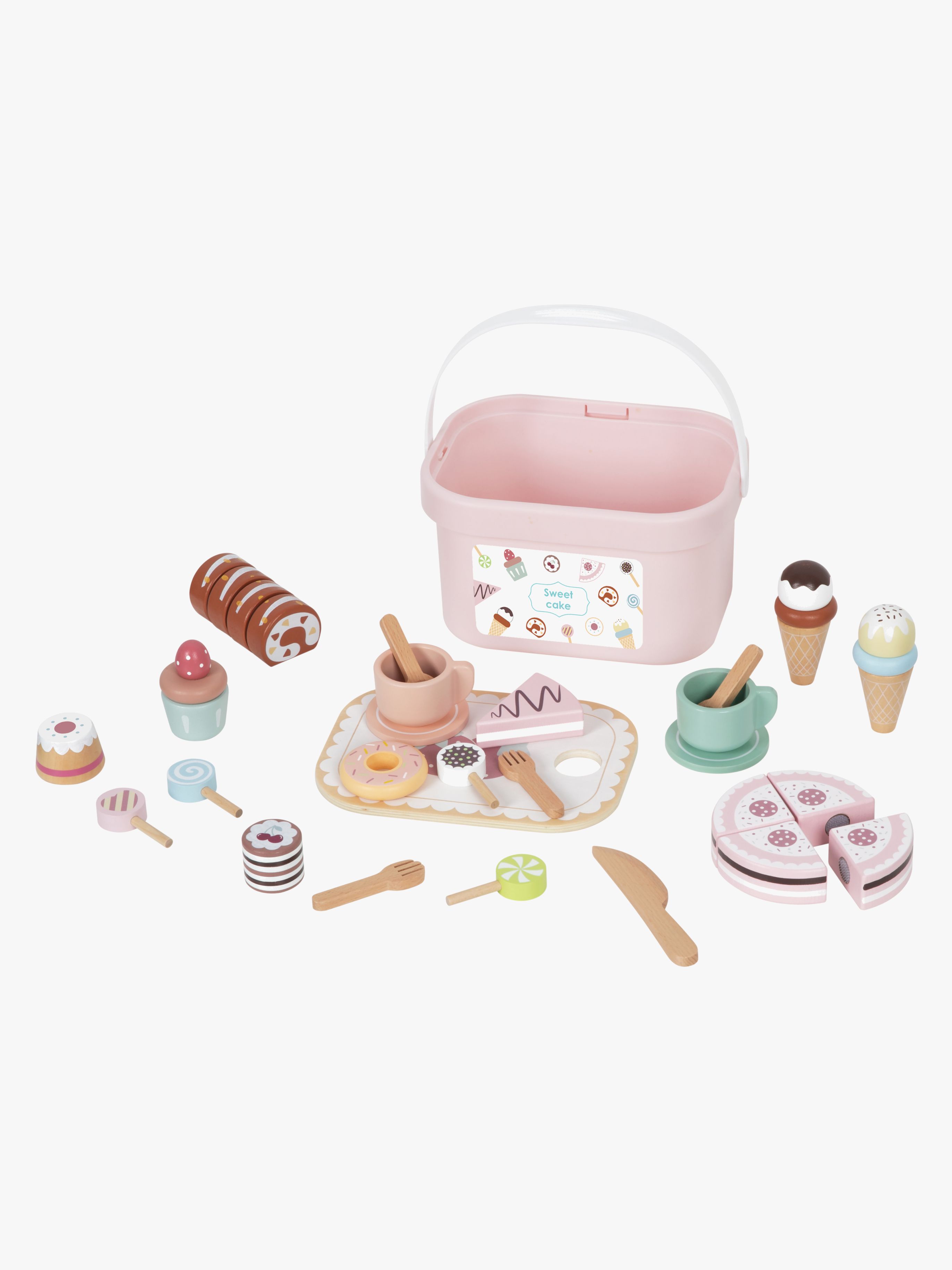 TookyToy Cutting Matset, Rosa