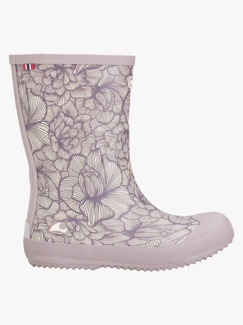Viking Indie Print Gummistövlar, Dusty Pink/Cream