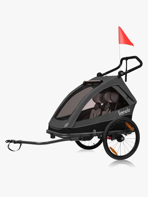 Lionelo Cama Cykelvagn, Grey Graphite