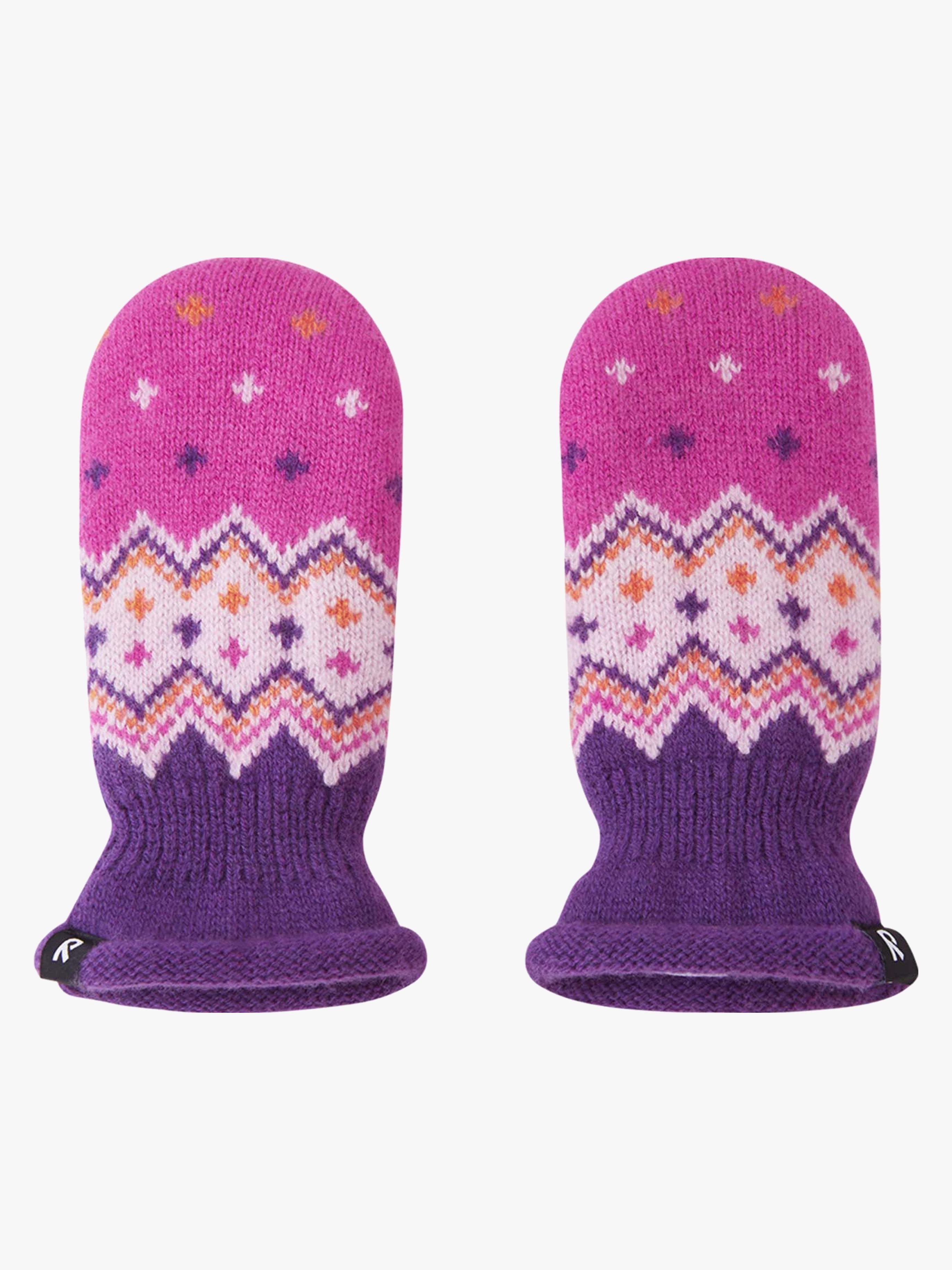 Reima Lapanen Stickade Ullvantar, Plum Purple, 2