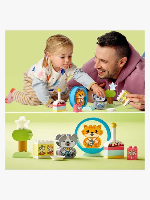 LEGO DUPLO 10977 Min Första Hundvalp & Kattunge Med Ljud