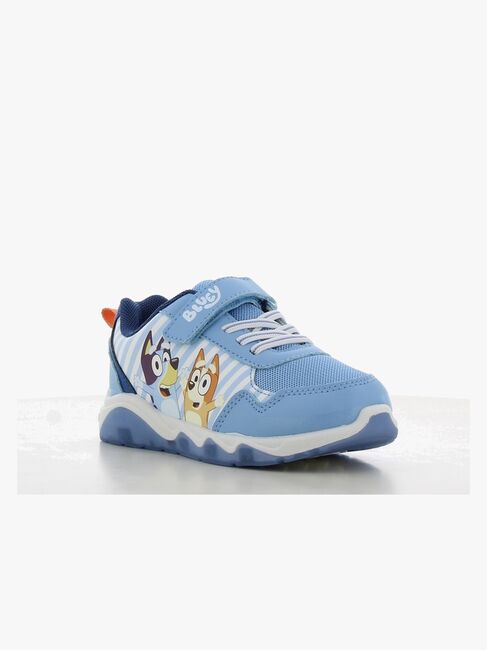 Bluey  Blinkande Sneakers, Light Blue/Blue
