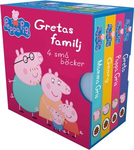 Greta Gris Bok Gretas Familj 4 Små Böcker