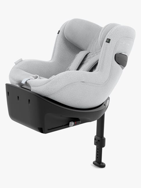 Cybex Sirona Ti i-Size Plus Bilbarnstol, Platinum White