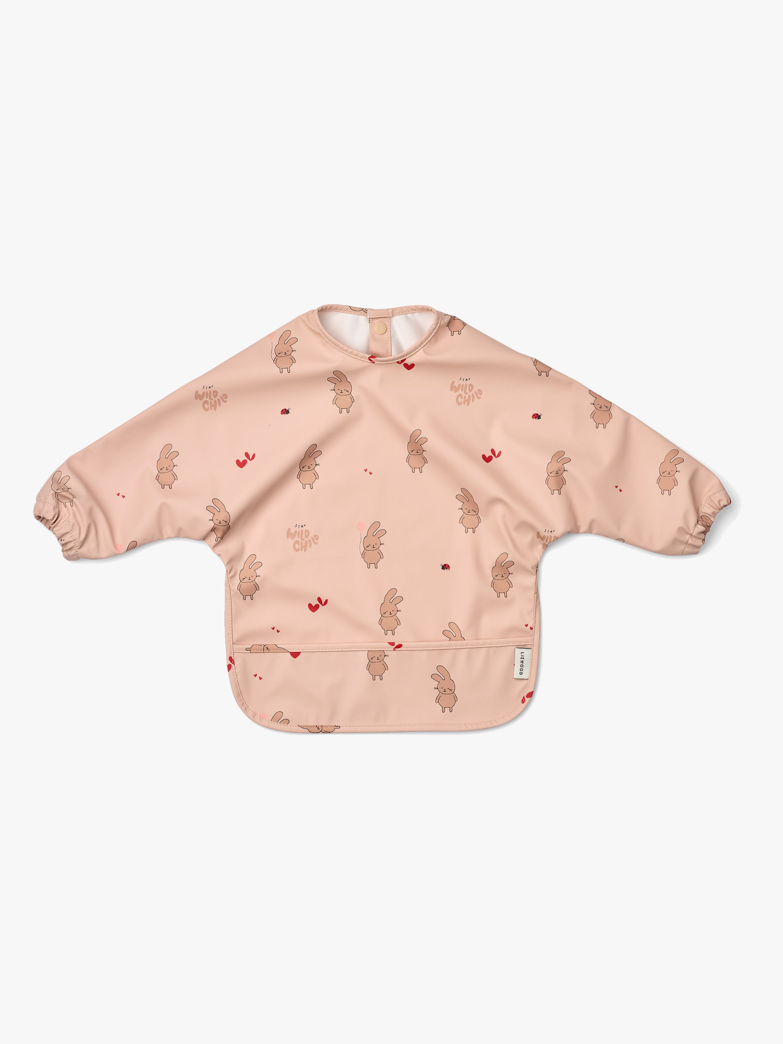 LIEWOOD Merle Cape Haklapp med Tryck, Wild child/Rosey