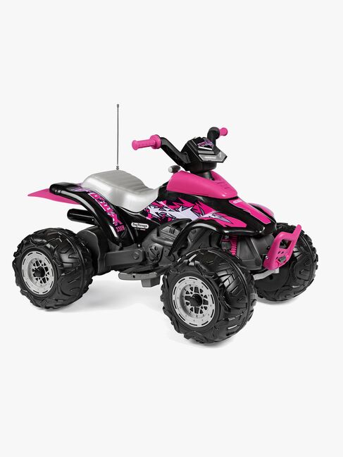 Peg Perego Corral T-Rex Fyrhjuling 330W, Rosa