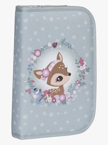 Beckmann Fylld Pennfodralt, Forest Deer Dusty Mint