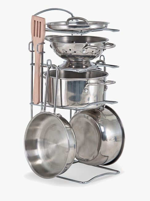 Melissa & Doug Köksset Stekpannor och Kastruller 8 delar