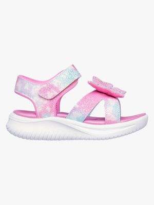 Skechers Jumpsters Butterfly Brites  Blinkande Sandaler, Pink