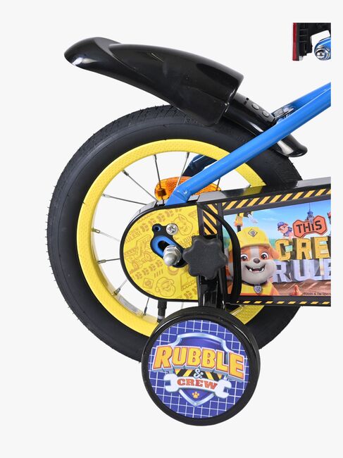 Paw Patrol Rubble & Crew Cykel 12 Tum, Blå