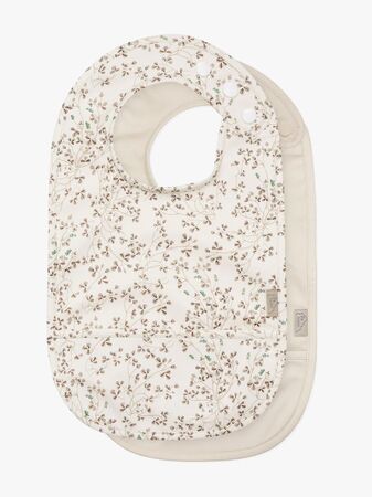 Cam Cam Copenhagen Picknick Haklapp 2-Pack, Lierre/Almond