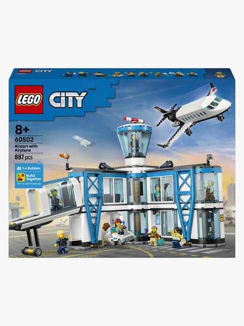 LEGO City 60502 Flygplats med flygplan