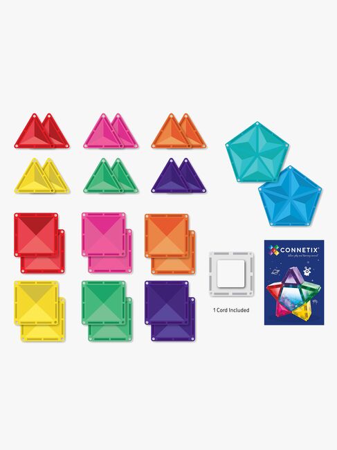 Connetix Magnetiska Byggklossar Light Star 28 Delar
