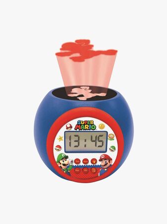 Nintendo Super Mario Projector Väckarklocka, Blå