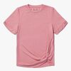 Hyperfied Jersey Knot Logo Top, Blush
