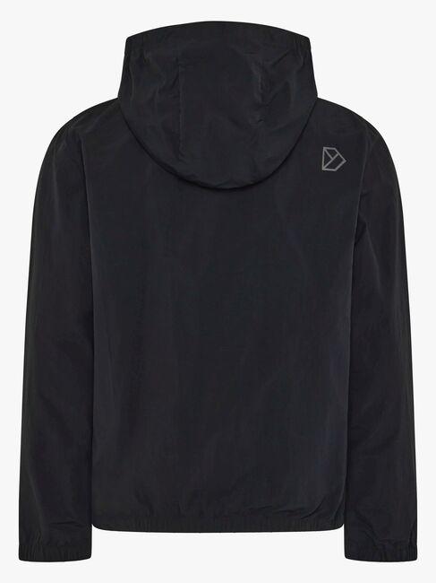 Didriksons Jasper Vindtät Friluftsjacka, Black