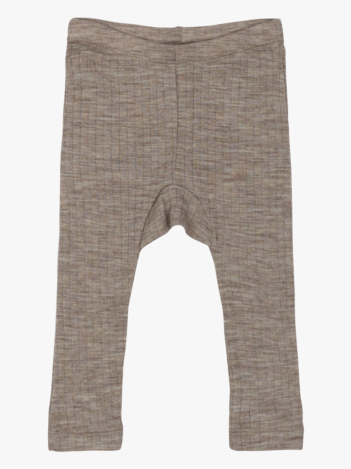 Mikk-Line Leggings Barn Merinoull, Melange Denver