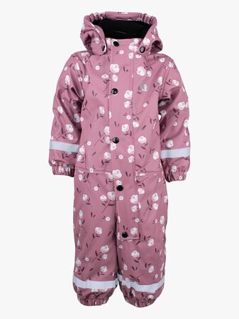 Lindberg Lekhyttan Fodrad Regnoverall, Dahlia/White