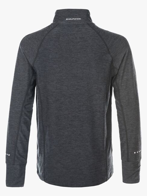 Endurance Lyle Melange Performance Tröja, Black