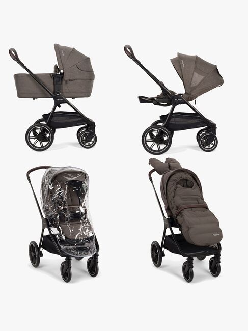 Nuna TRIV LX Duovagn med All-Season Set, Chestnut