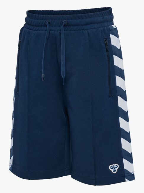 Hummel JR Archive Regular Poly Shorts, Dress Blue