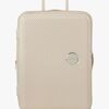 American Tourister Soundbox Spinner Resväska 71,5-81L, Coconut Sand