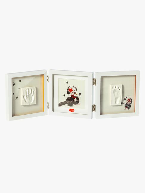 Tiny Love Babyprint Ram Handavtryck Dubbel, Vit