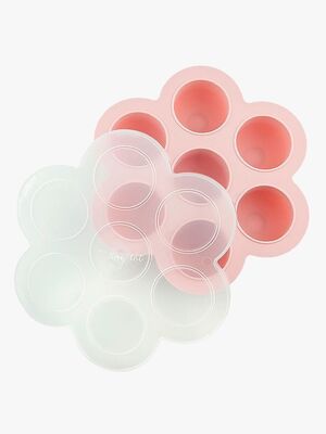 Tiny Tot Freezing Cubes Silicone Container, Green