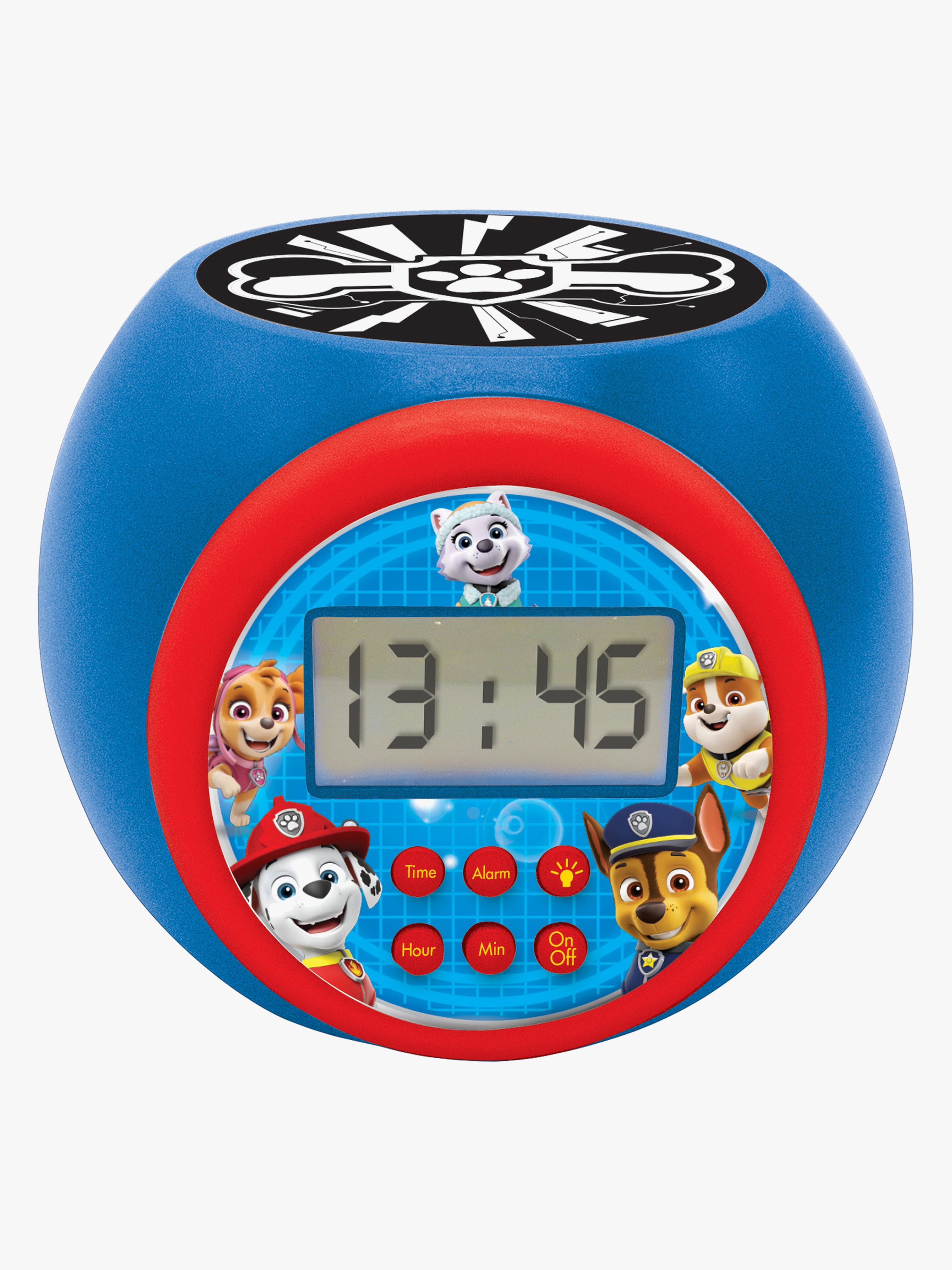 Paw Patrol Projector Alarm Clock Väckarklocka