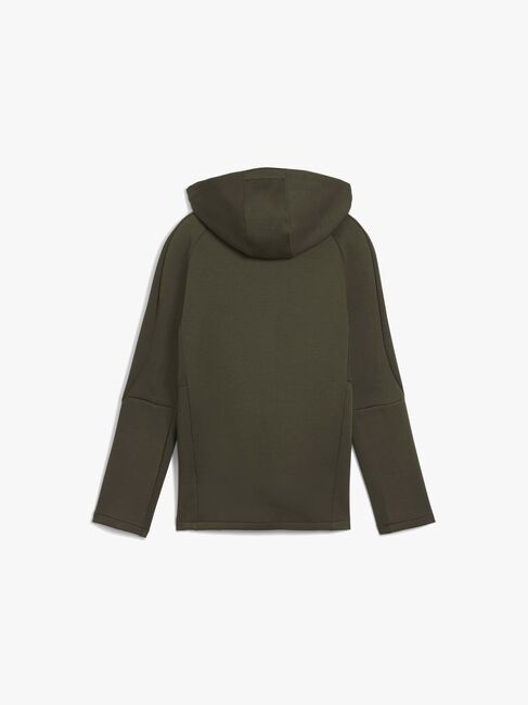 Puma Evostripe Full-Zip Huvtröja, Grön