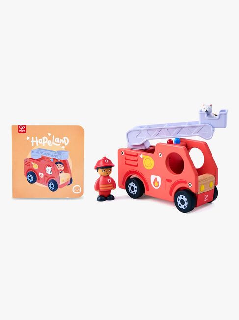 Hape Sagobok med Lekset The Roaring Fire Truck
