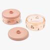 LIEWOOD Dominique Tritan Snackslåda 500 ml 2-Pack, Peach/Sea shell