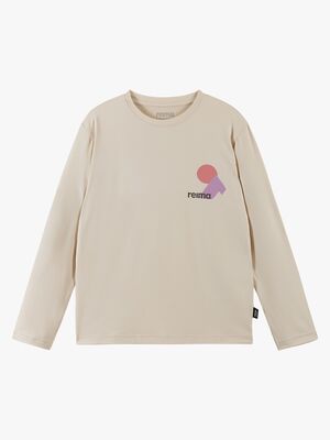 Reima Inista BugProof  Långärmad T-shirt, Birch Beige