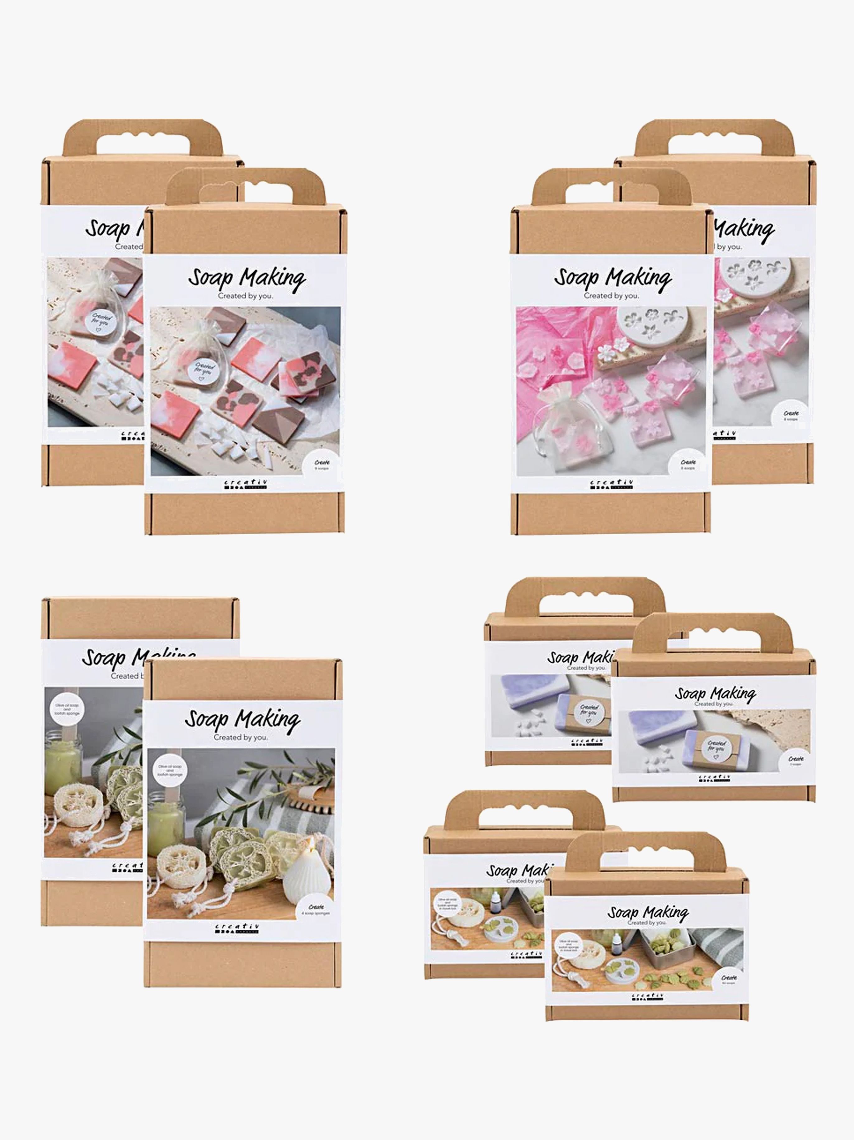 Creativ Company DIY-kit Tvålskapande – pysselkit från 10 år