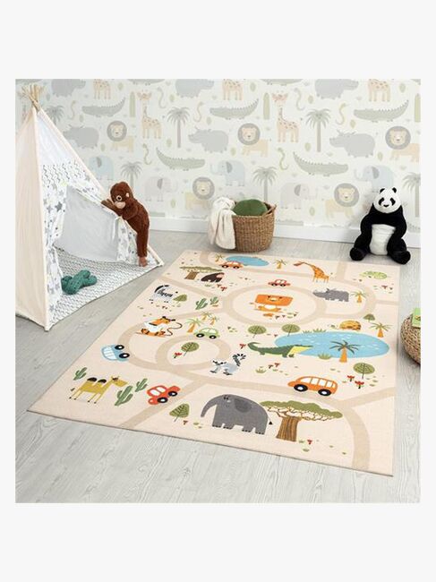 KMCarpets Animal Matta 120 x 160, Linne