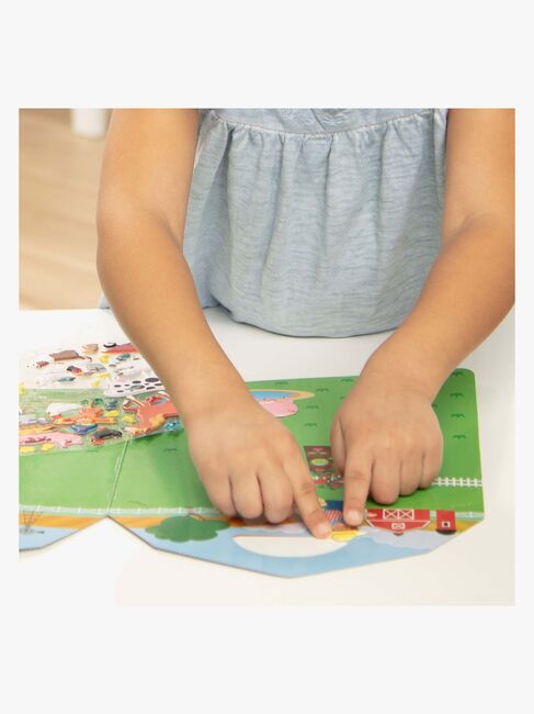 Melissa & Doug Klistermärkesbok Bondgård 52 st