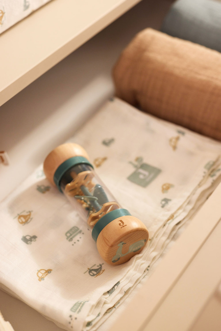 Jollein Rain Rattle On The Go Träskallra, Blå