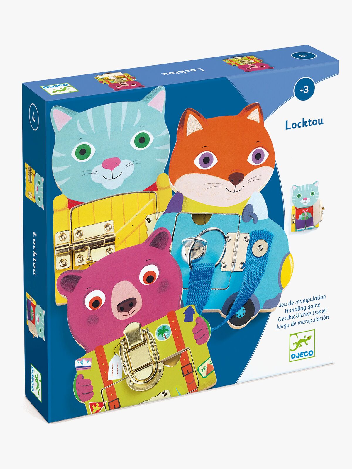 Djeco Pedagogiska Leksakar Locktou