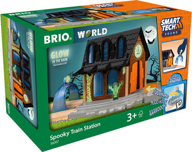 Brio 36007 Kuslig Tågstation Med Smart Tech Sound