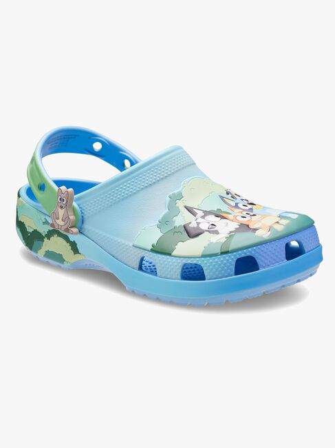 Crocs Bluey Kids Tofflor, Multi