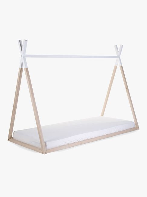 Childhome Säng Tipi 90x200, Vit&Natur