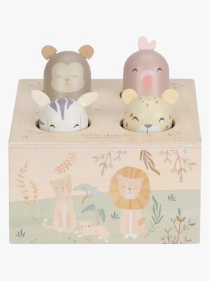 Little Dutch Safari Friends Pop-Up Leke I Tre