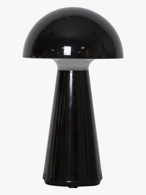 Star Trading Bordslampa Mushroom, Svart