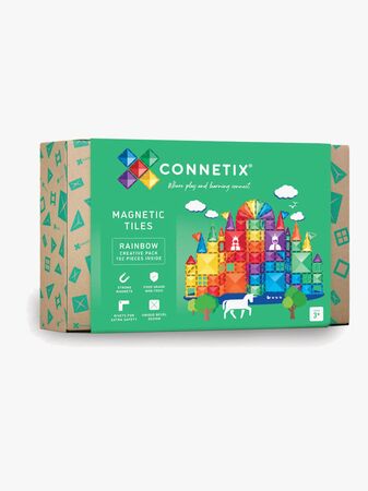 Connetix Magnetiska Byggklossar Rainbow Creative Pack 102 Delar