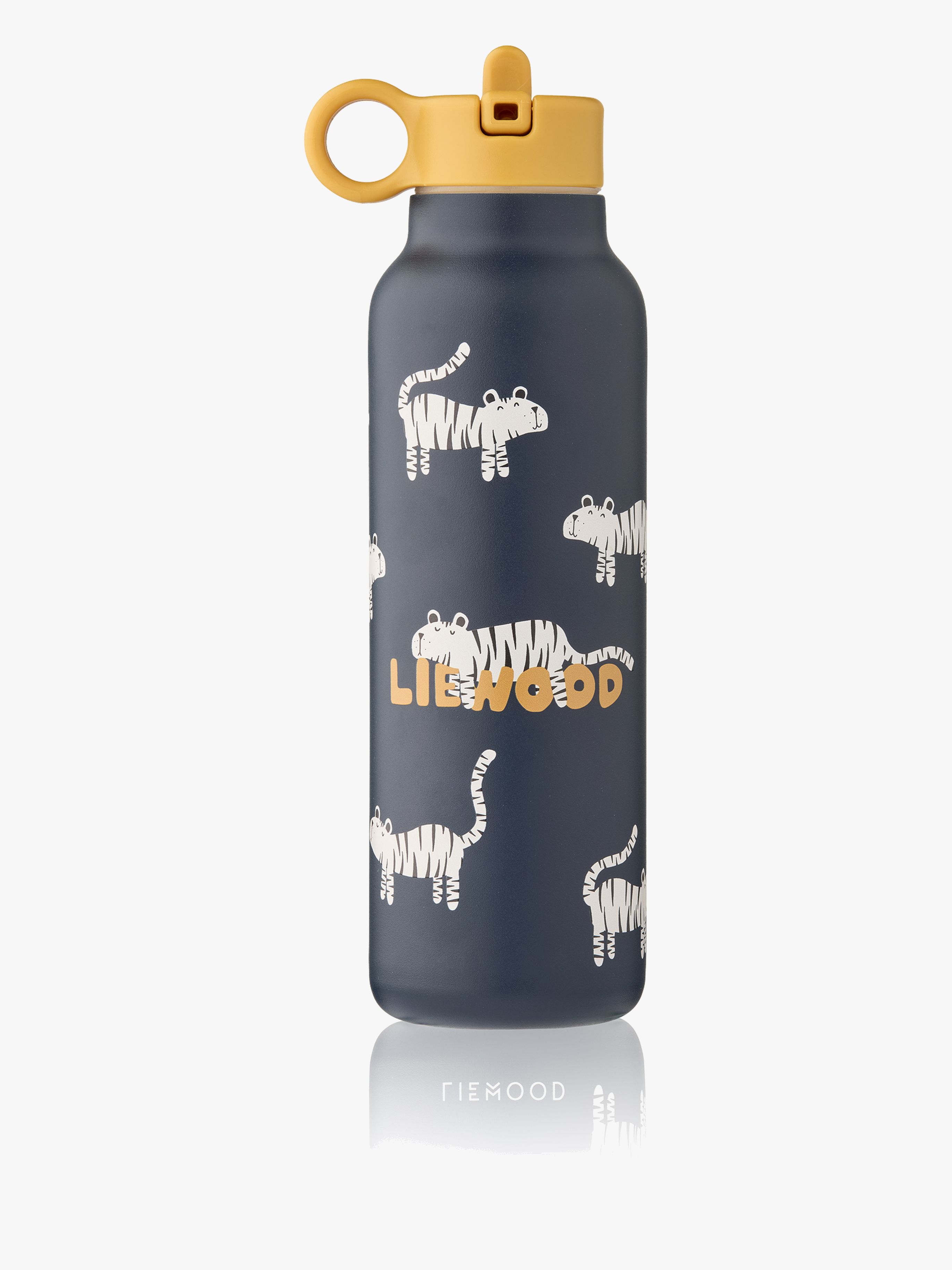 LIEWOOD Vattenflaska 500 ml, Tiger/Classic navy