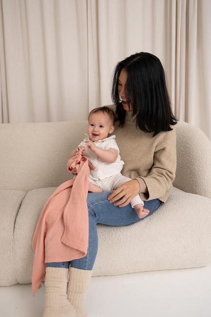 Mumin Muslinfiltar 2-Pack, Pink