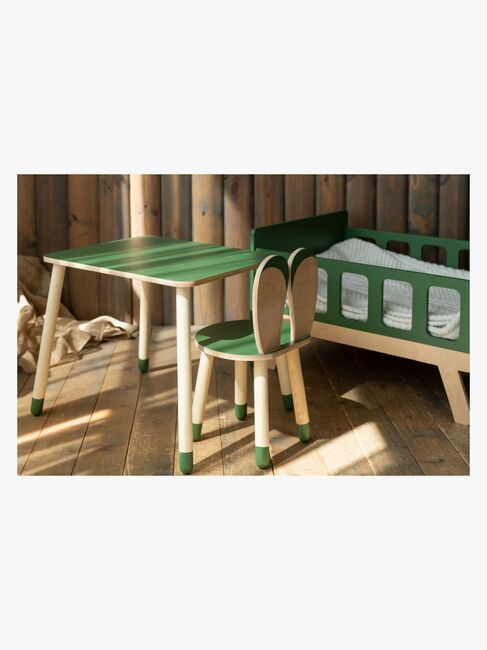 Family-SCL Kanin Bord & Stol Set, Khaki